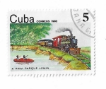 Sellos de America - Cuba -  X aniversario del parque Lenin