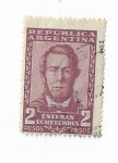 Stamps : America : Argentina :  Estaban Echeverria
