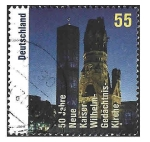 Stamps Germany -  2644 - L Aniversario de la Nueva Iglesia Memorial Kaiser Wilhelm