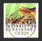 Stamps Germany -  2670 - Entusiastas del Fútbol