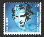 Stamps Germany -  3144 - 250 Aniversario del Nacimiento de Ludwig von Beethoven