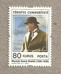 Stamps Turkey -  Kemal Atatürk