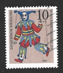 Stamps Germany -  B463 - Títeres