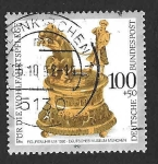 Stamps Germany -  B737 - Relojes Antiguos