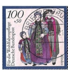 Stamps Germany -  B771 - Traje Típico