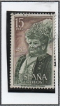 Stamps Spain -  Emilia Pardo Bazán