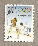 Stamps Africa - Guinea Bissau -  Olimpiadas de Los Angeles 1932