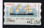 Stamps Spain -  Crucero Infanta Isabel siglo X I X  M.N.M.