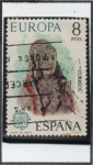 Stamps Spain -  Europa CEPT: Dama d' Baza