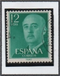 Stamps Spain -  General Franco