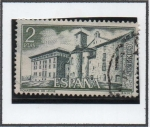 Sellos del Mundo : Europa : Espa�a : Monasterio d' Leyre: Vista Exterior