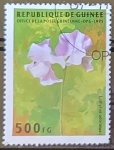 Stamps : Africa : Guinea :  Flores - Lathyrus odoratus