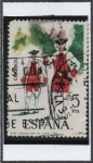 Stamps Spain -  Fusilero d' Regimiento d' Vitoria