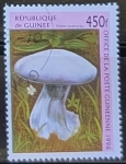 Stamps Guinea -  Setas - Violet Cortinarius