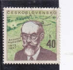 Stamps Czechoslovakia -  Antonín Hudecek 1872-1941