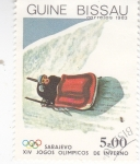 Stamps : Africa : Guinea_Bissau :  OLIMPIADA SARAGEVO
