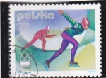 Stamps Poland -  OLIMPIADA INVIERNO INNSBRUCK'76