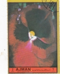 Stamps United Arab Emirates -  FLORES