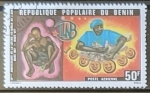 Sellos de Africa - Benin -  Aniversario de la Loteria