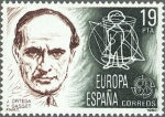 Sellos de Europa - Espa�a -  ESPAÑA 1980 2569 Sello Nuevo Europa CEPT Jose Ortega y Gasset Yvert2216 Scott2209