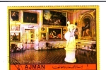 Stamps United Arab Emirates -  MUSEO DE ARTE 