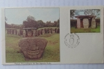 Sellos de America - Colombia -  Parque Arqueológico San Agustín-Huila- Correo de Col Primer Día de Servicio-25-IX-79