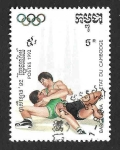 Stamps Cambodia -  1189 - JJOO de Verano. Barcelona