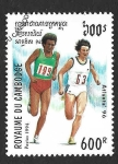 Stamps Cambodia -  1350 - JJOO de Verano. Atlanta