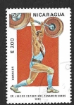 Stamps Nicaragua -  1257 - IX Juegos Deportivos Panamericanos