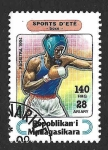 Stamps Madagascar -  1265 - Deportes