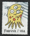 Stamps America - United States -  Monstruo mensajero