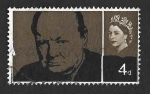 Stamps United Kingdom -  420 - Winston Churchill
