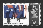 Stamps United Kingdom -  436 - XXV Aniversario de la Batalla de Inglaterra