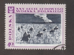 Stamps : Europe : Poland :  25 Aniv. de la creación del puebloito