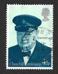 Stamps United Kingdom -  728 - Winston Churchill