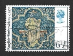Stamps United Kingdom -  798 - Bordados Medievales Ingleses