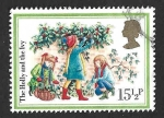 Stamps United Kingdom -  1007 - Villancicos