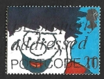 Stamps United Kingdom -  1305 - Sonrisas Famosas