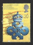 Stamps United Kingdom -  1318 - XXV Aniversario de los Premios de la Reina a la Exportación y al Logro Tecnológico