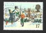 Stamps United Kingdom -  1340 - Navidad