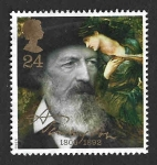 Stamps United Kingdom -  1441 - Centenario de la Muerte de Alfred Tennyson