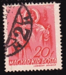 Stamps Hungary -  1939 Rey St. Etienne