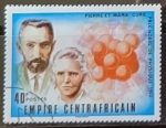 Stamps Central African Republic -  Pierre y Marie Curie