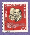 Stamps Germany -  INTERCAMBIO