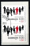 Stamps Denmark -  Asociación nacional lucha contra rehumatismo