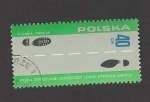 Stamps : Europe : Poland :  Por un trafico seguro