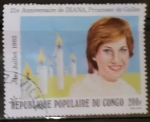 Stamps : Africa : Democratic_Republic_of_the_Congo :  Princess Diana y velas