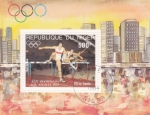Stamps : Africa : Niger :  OLIMPIADA LOS ANGELES