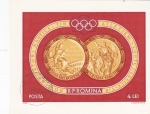 Stamps Romania -  OLIMPIADA MONEDAS