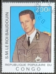 Stamps : Africa : Democratic_Republic_of_the_Congo :  H. M. King Baudouin